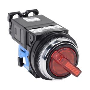 FUJI ELECTRIC AR30PL-210L3RZC Selector Switch, 30mm, 2-Position, Maintained, LED Illuminated, 1 N.O. Contact | CV6VXN