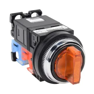 FUJI ELECTRIC AR30PL-311L3AZC Selector Switch, 30mm, 3-Position, Maintained, LED Illuminated, 1 N.O./1 N.C. Contact | CV6VXZ