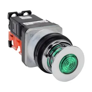 FUJI ELECTRIC AR30Q7L-11L3GZC Pushbutton, 30mm, Push-Pull/Momentary, LED Illuminated, 1 N.O./1 N.C. Contact | CV6VHD