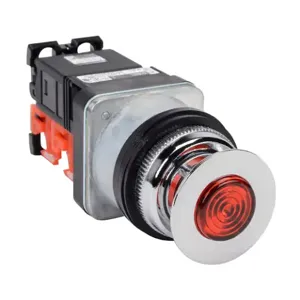 FUJI ELECTRIC AR30Q7L-11L3RZC Pushbutton, 30mm, Push-Pull/Momentary, LED Illuminated, 1 N.O./1 N.C. Contact | CV6VHE