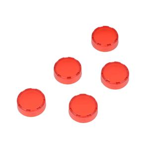 FUJI ELECTRIC AR9C012-R Extended Lens, Replacement, Red, Pack Of 5 | CV6TLZ