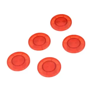 FUJI ELECTRIC AR9C016-R Mushroom Lens, Replacement, Red, Pack Of 5 | CV6TMC