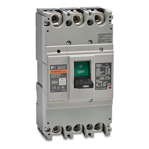 FUJI ELECTRIC BW400SAGU-3P250SB Molded Case Circuit Breaker, 400A Frame, 250A, 480 VAC/ 250 VDC, 3-Pole | CV6TVF