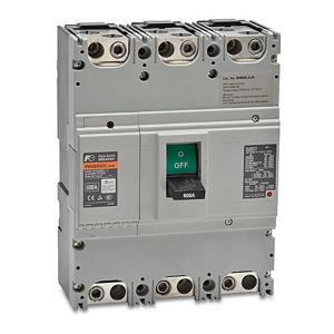 FUJI ELECTRIC BW630RAGU-3P600SB Molded Case Circuit Breaker, 630A Frame, 600A, 480 VAC/ 250 VDC, 3-Pole | CV6TVL