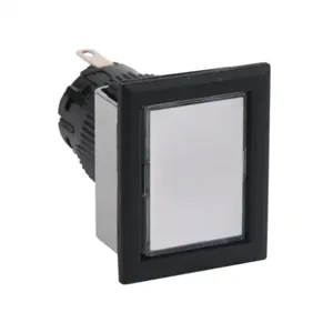 FUJI ELECTRIC DF16F0N-E3W LED Indicating Light, Permanent Light Function, IP65, 16mm, White, 28mm, Rectangular | CV6TMN