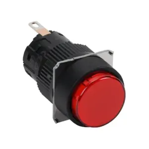 FUJI ELECTRIC DR16E0L-E3R LED Indicating Light, Permanent Light Function, IP65, 16mm, Red, 18mm, Round | CV6TMT