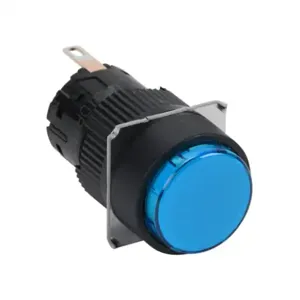 FUJI ELECTRIC DR16E0L-E3S LED Indicating Light, Permanent Light Function, IP65, 16mm, Blue, 18mm, Round | CV6TMU