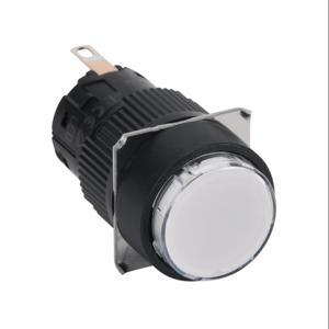 FUJI ELECTRIC DR16E0L-E3W LED Indicating Light, Permanent Light Function, IP65, 16mm, White, 18mm, Round | CV6TMV