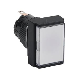FUJI ELECTRIC DR16F0N-E3W LED Indicating Light, Permanent Light Function, IP65, 16mm, White, 24mm, Rectangular | CV6TNB