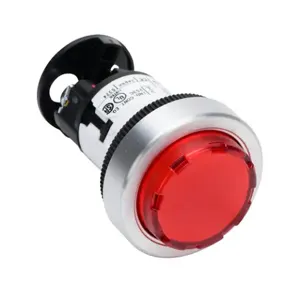 FUJI ELECTRIC DR22E3L-E3RZA LED Indicating Light, Permanent Light Function, IP65, 22mm, Red, 30mm, Round | CV6TNE