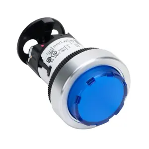 FUJI ELECTRIC DR22E3L-E3SZA LED Indicating Light, Permanent Light Function, IP65, 22mm, Blue, 30mm, Round | CV6TNF