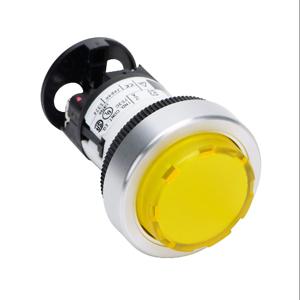 FUJI ELECTRIC DR22E3L-E3YZA LED Indicating Light, Permanent Light Function, IP65, 22mm, Yellow, 30mm, Round | CV6TNH