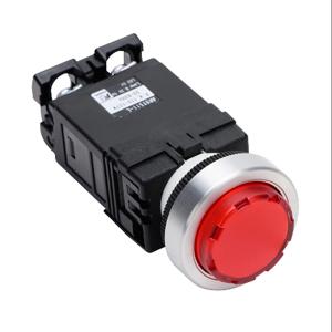 FUJI ELECTRIC DR22E3L-L3RZA LED-Anzeigeleuchte, Dauerlichtfunktion, IP65, 22 mm, rot, 30 mm, rund | CV6TNK