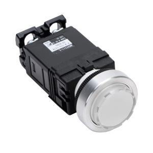 FUJI ELECTRIC DR22E3L-L3WZA LED-Anzeigeleuchte, Dauerlichtfunktion, IP65, 22 mm, Weiß, 30 mm, rund | CV6TNM