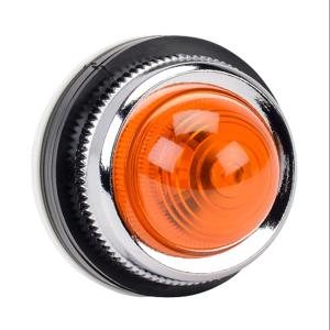 FUJI ELECTRIC DR30D0L-E3AZC LED Indicating Light, Permanent Light Function, 30mm, Orange, 41mm, Dome, Plastic Base | CV6TNP