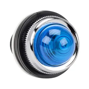 FUJI ELECTRIC DR30D0L-E3SZC LED Indicating Light, Permanent Light Function, 30mm, Blue, 41mm, Dome, Plastic Base | CV6TNT