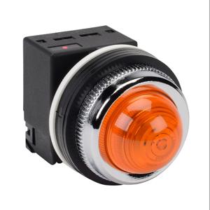 FUJI ELECTRIC DR30D0L-L9AZC LED Indicating Light, Permanent Light Function, 30mm, Orange, 41mm, Dome, Plastic Base | CV6TNW