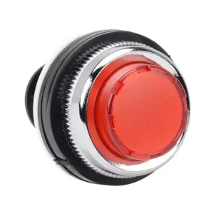 FUJI ELECTRIC DR30E3L-E3RZC LED Indicating Light, Permanent Light Function, 30mm, Red, 41mm, Extended Round | CV6TPE