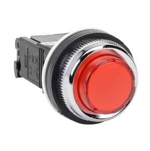 FUJI ELECTRIC DR30E3L-L3RZC LED Indicating Light, Permanent Light Function, 30mm, Red, 41mm, Extended Round | CV6TPL