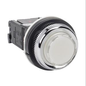 FUJI ELECTRIC DR30E3L-L3WZC LED-Anzeigeleuchte, Dauerlichtfunktion, 30 mm, weiß, 41 mm, verlängerter Rund | CV6TPN