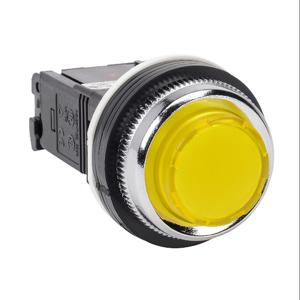 FUJI ELECTRIC DR30E3L-L3YZC LED Indicating Light, Permanent Light Function, 30mm, Yellow, 41mm, Extended Round | CV6TPP