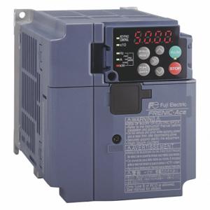 FUJI ELECTRIC FRN0002E2S-7GB Variable Frequency Drive, 230VAC, 1/4 hp Max Output Power, 1.6 A Max Output Current | CP6GLU 482J63