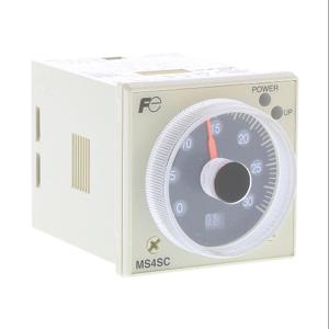 FUJI ELECTRIC MS4SC-CE-ADC Einschaltverzögerungs-Relais-Timer, 0.05 Sek. bis 60 Stunden wählbarer Zeitbereich | CV6VNT