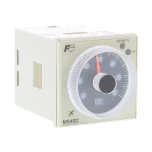 FUJI ELECTRIC MS4SC-AP-ADC On-Delay Relay Timer, 0.05 sec To 60 Hours Selectable Timing Range | CV6VNR