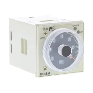 FUJI ELECTRIC MS4SM-CE-ADC Multi-Mrelay Timer, 0.05 sec To 60 Hours Selectable Timing Range | CV6VNV