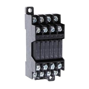 FUJI ELECTRIC RS6N-DE Card Relay, In-Socket Mount, Finger-Safe, 24 VDC Coil Voltage, 6 N.O. | CV6VNK