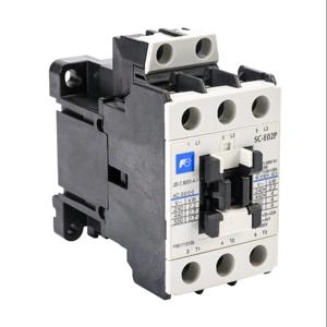 FUJI ELECTRIC SC-E02P-220VAC Iec Contactor, 9A, 3 N.O. Power Poles, 240 VAC /220 VAC Coil Voltage | CV6NUF