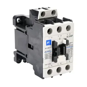 FUJI ELECTRIC SC-E02P-500VAC Iec Contactor, 9A, 3 N.O. Power Poles, 500-550 VAC Coil Voltage | CV6NUJ