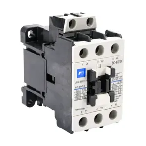 FUJI ELECTRIC SC-E03P-24VAC Iec Contactor, 12A, 3 N.O. Power Poles, 24 VAC Coil Voltage | CV6NUN