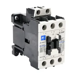 FUJI ELECTRIC SC-E04P-110VAC Iec Contactor, 18A, 3 N.O. Power Poles, 120 VAC /110 VAC Coil Voltage | CV6NUR