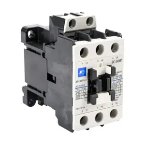 FUJI ELECTRIC SC-E04P-24VAC Iec Contactor, 18A, 3 N.O. Power Poles, 24 VAC Coil Voltage | CV6NUU