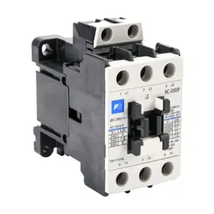 FUJI ELECTRIC SC-E05P-220VAC Iec Contactor, 25A, 3 N.O. Power Poles, 240 VAC /220 VAC Coil Voltage | CV6NUZ