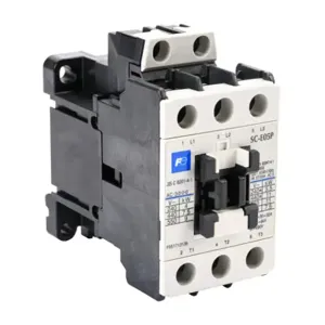 FUJI ELECTRIC SC-E05P-24VAC Iec Contactor, 25A, 3 N.O. Power Poles, 24 VAC Coil Voltage | CV6NVA