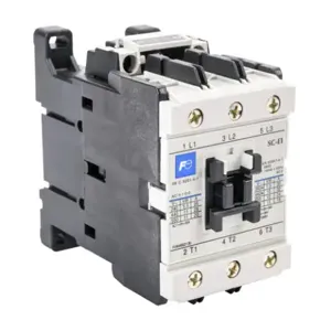 FUJI ELECTRIC SC-E1-220VAC Iec Contactor, 32A, 3 N.O. Power Poles, 240 VAC /220 VAC Coil Voltage | CV6NVF