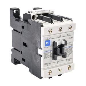 FUJI ELECTRIC SC-E2-24VAC Iec Contactor, 40A, 3 N.O. Power Poles, 24 VAC Coil Voltage | CV6NVN