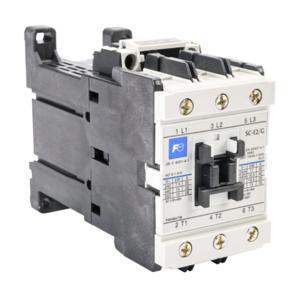 FUJI ELECTRIC SC-E2G-24VDC Iec Contactor, 40A, 3 N.O. Power Poles, 24 VDC Coil Voltage | CV6NVQ