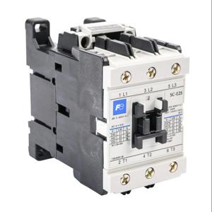 FUJI ELECTRIC SC-E2S-110VAC Iec Contactor, 50A, 3 N.O. Power Poles, 120 VAC /110 VAC Coil Voltage | CV6NVR