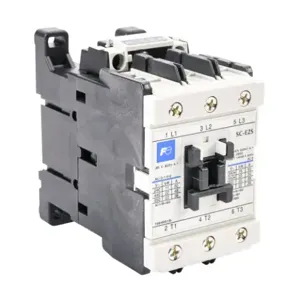 FUJI ELECTRIC SC-E2S-440VAC Iec Contactor, 50A, 3 N.O. Power Poles, 440-480 VAC Coil Voltage | CV6NVV