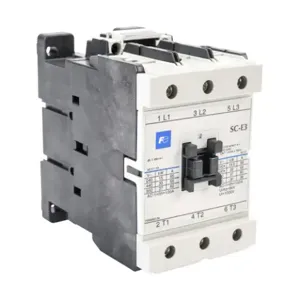 FUJI ELECTRIC SC-E3-110VAC Iec Contactor, 65A, 3 N.O. Power Poles, 120 VAC /110 VAC Coil Voltage | CV6NVY