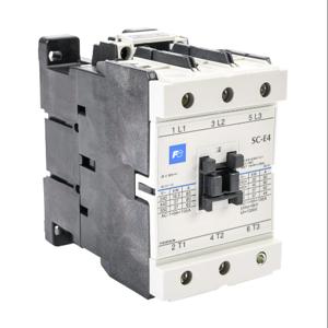 FUJI ELECTRIC SC-E4-24VAC Iec Contactor, 80A, 3 N.O. Power Poles, 24 VAC Coil Voltage | CV6NWF
