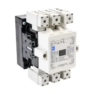 FUJI ELECTRIC SC-E6-500V Iec Contactor, 125A, 3 N.O. Power Poles, 2 N.O./2 N.C. Auxiliary Contacts | CV6NWU