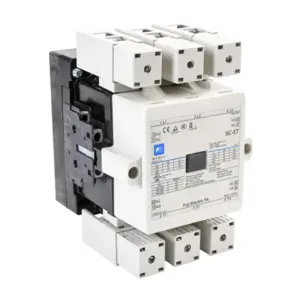 FUJI ELECTRIC SC-E7-24V Iec Contactor, 150A, 3 N.O. Power Poles, 2 N.O./2 N.C. Auxiliary Contacts | CV6NWX