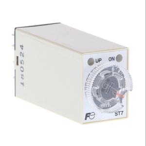 FUJI ELECTRIC ST7P-2DE1N-ADC Einschaltverzögerungs-Relais-Timer, 1 bis 10 Minuten wählbarer Zeitbereich, 24 VDC Betriebsspannung | CV6VPB