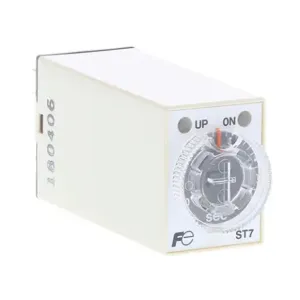 FUJI ELECTRIC ST7P-2A15S-ADC On-Delay Relay Timer, 0.4 To 5 sec Selectable Timing Range, 100-120 VAC Operating Voltage | CV6VNY