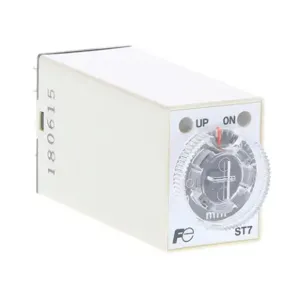 FUJI ELECTRIC ST7P-2A16N-ADC On-Delay Relay Timer, 4 To 60 Minutes Selectable Timing Range | CV6VNZ