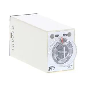 FUJI ELECTRIC ST7P-2A16T-ADC On-Delay Relay Timer, 4 To 60 sec Selectable Timing Range, 100-120 VAC Operating Voltage | CV6VPA